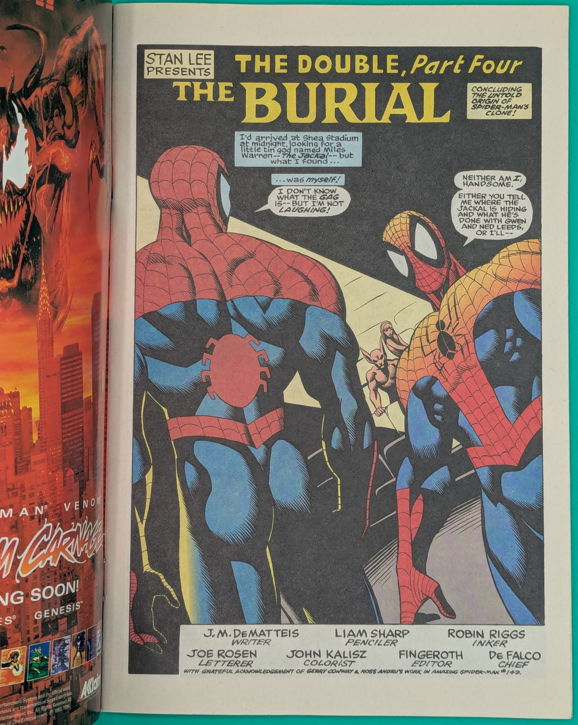 Spider-Man, Spectacular: Death Hero...? #217 [2 issue Flip Book] (1994) - Marvel Comic - VF Collectibles:Comic Books & Memorabilia:Comics:Comics & Graphic Novels JJJambers Jamboree