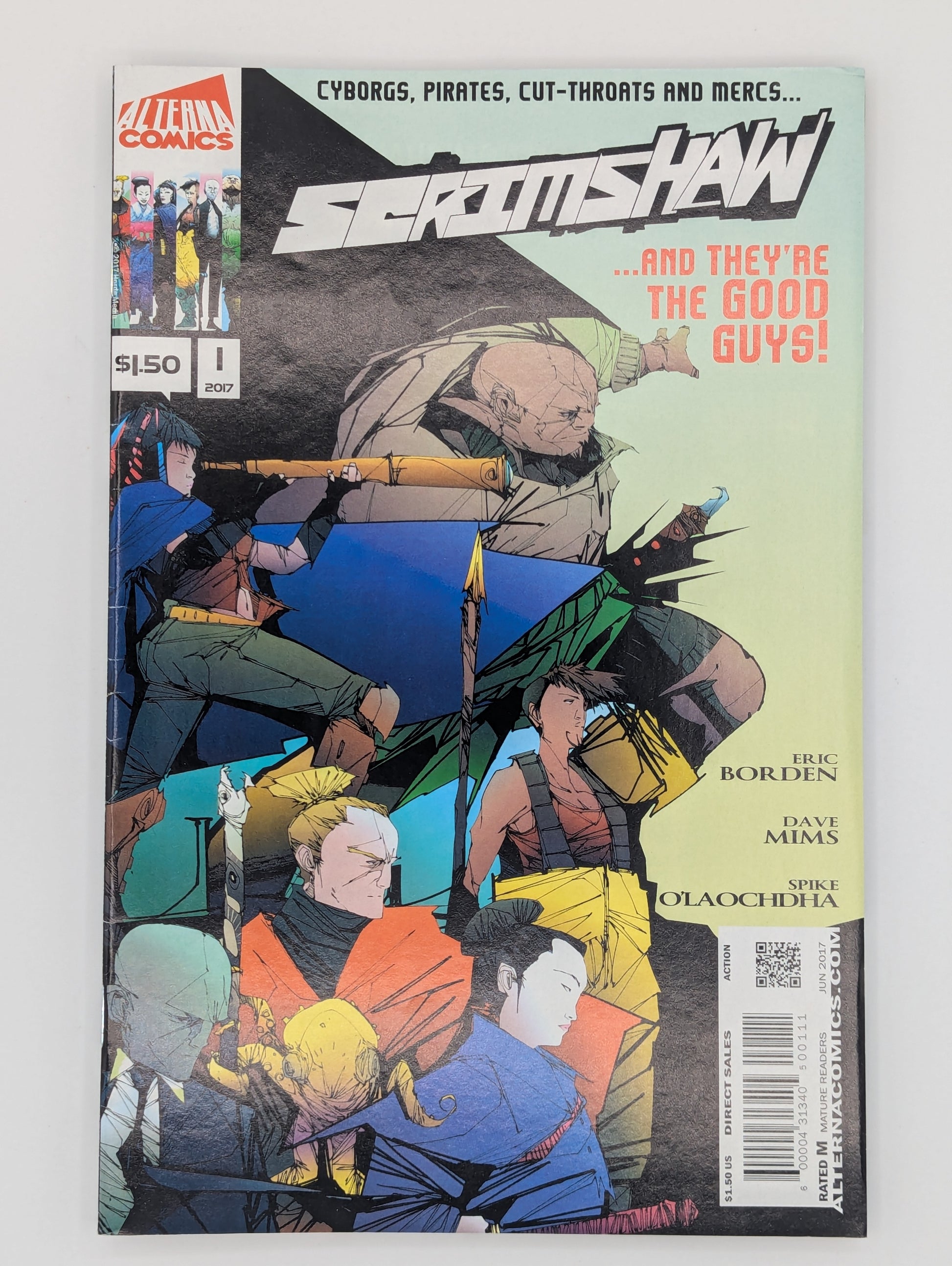 Scrimshaw #1 (2017) - Alterna Comics Collectibles:Comic Books & Memorabilia:Comics:Comics & Graphic Novels JJJambers Jamboree