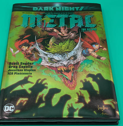 Dark Knights Metal: The Deluxe Edition - DC Hardback Graphic Novel Collectibles:Comic Books & Memorabilia:Comics:Comics & Graphic Novels JJJambers Vintage Vault   