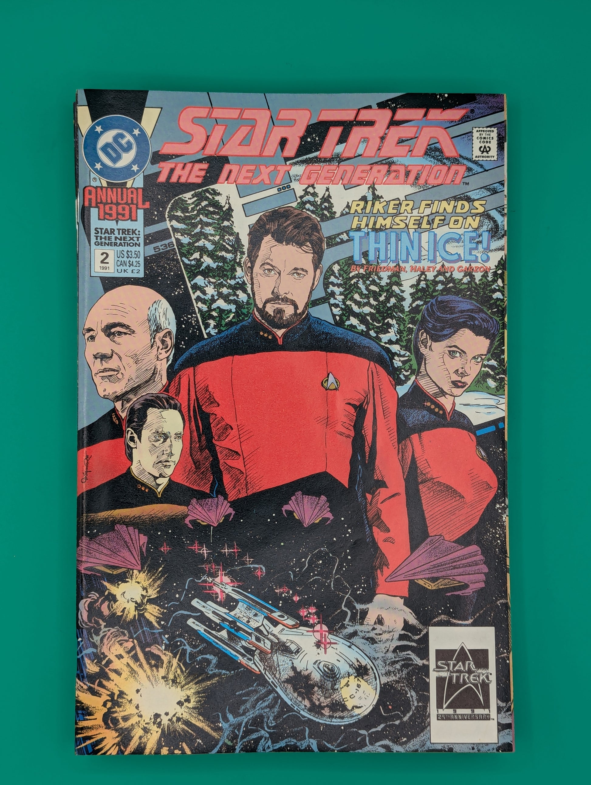 Star Trek: The Next Generation #2 (1991) - DC Comics Collectibles:Comic Books & Memorabilia:Comics:Comics & Graphic Novels JJJambers Vintage Vault   