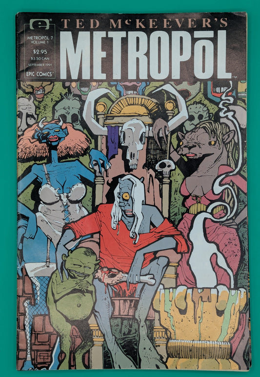 Metropol #7 (1991) - Epic Comic Collectibles:Comic Books & Memorabilia:Comics:Comics & Graphic Novels JJJambers Jamboree