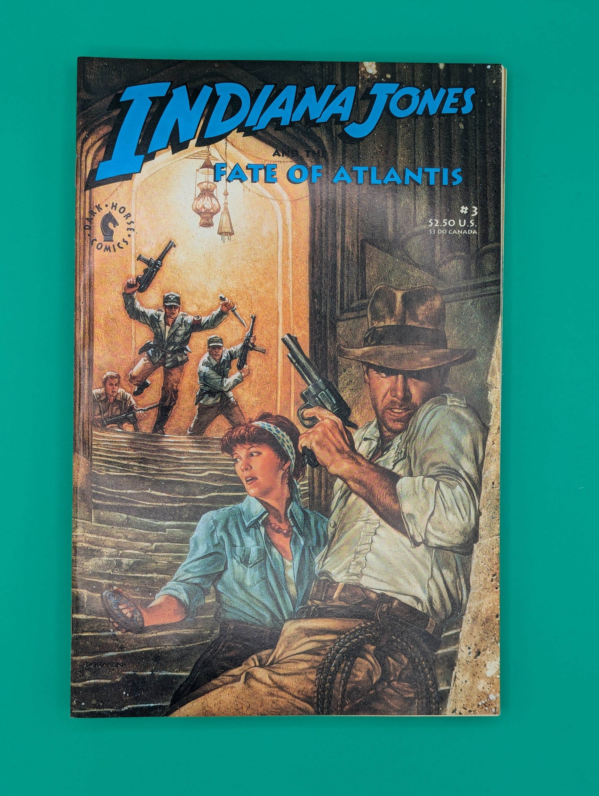 Indiana Jones and the Fate of Atlantis #3 of 4 (1991) - Dark Horse Comics Collectibles:Comic Books & Memorabilia:Comics:Comics & Graphic Novels JJJambers Vintage Vault   