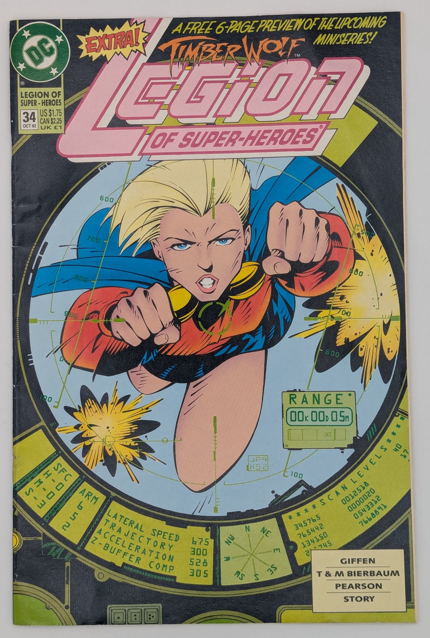Legion of Super-Heroes #34 (1992) - DC Comic Collectibles:Comic Books & Memorabilia:Comics:Comics & Graphic Novels JJJambers Jamboree