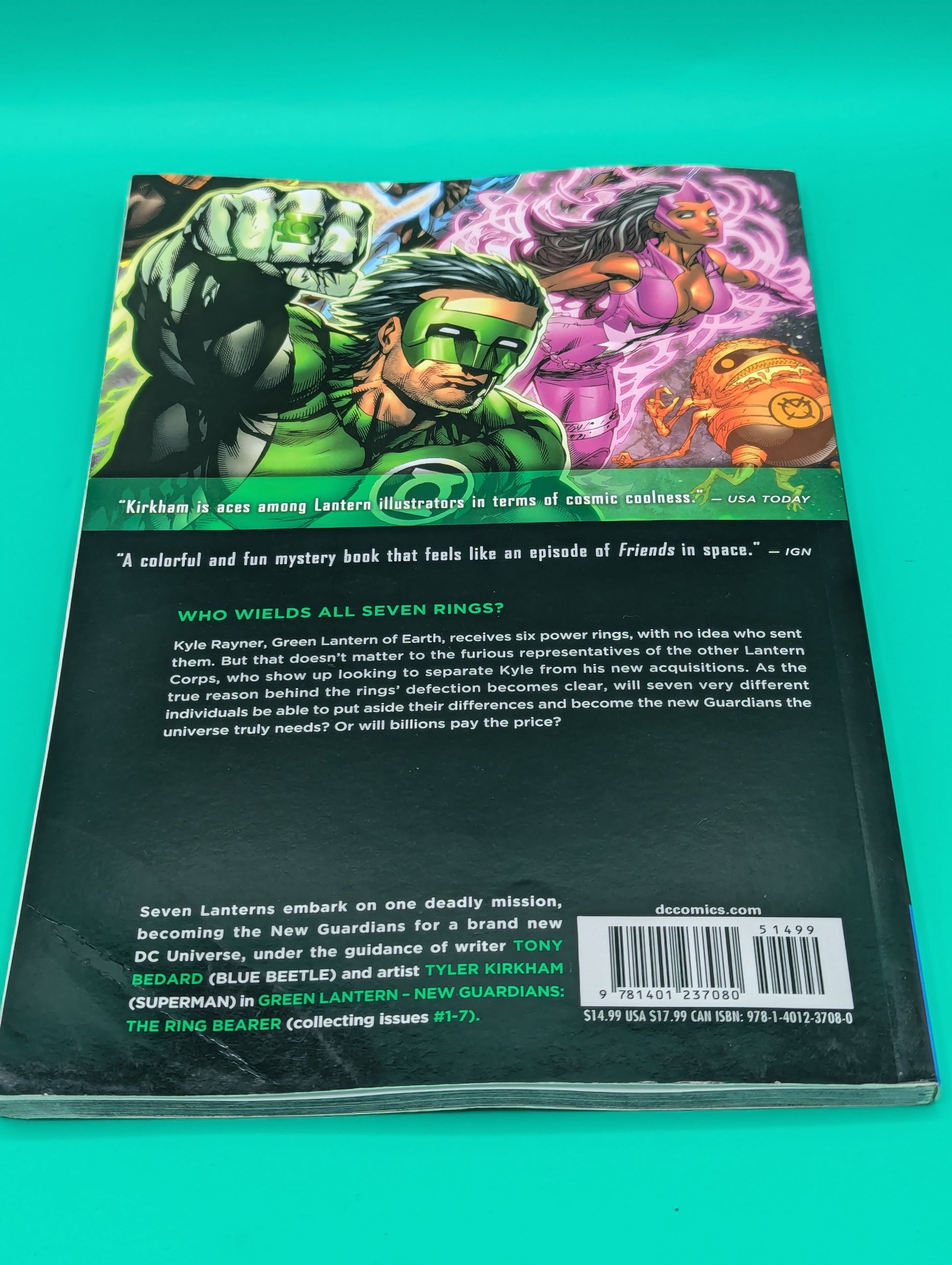 Green Lantern - New Guardians, New 52 Vol. 1: The Ring Bearer - DC TPB Collectibles:Comic Books & Memorabilia:Comics:Comics & Graphic Novels JJJambers Jamboree   