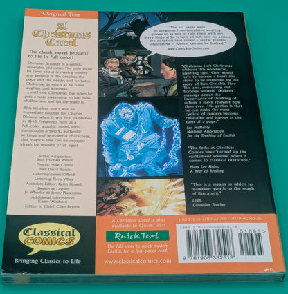 Christmas Carol: The Graphic Novel (2008) - Classical Comics Graphic Novel Collectibles:Comic Books & Memorabilia:Comics:Comics & Graphic Novels JJJambers Jamboree