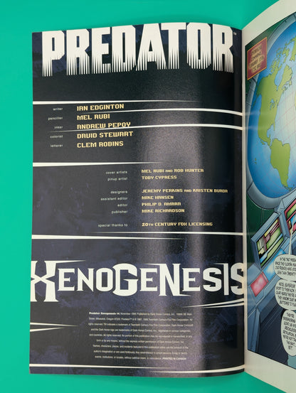 Predator: Xenogenesis #4 of 4 (1999) - Dark Horse Comics Collectibles:Comic Books & Memorabilia:Comics:Comics & Graphic Novels JJJambers Vintage Vault   