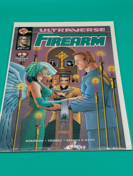 Firearm #17: The Rafferty Saga #5 (1994) - Malibu Comic Collectibles:Comic Books & Memorabilia:Comics:Comics & Graphic Novels JJJambers Jamboree