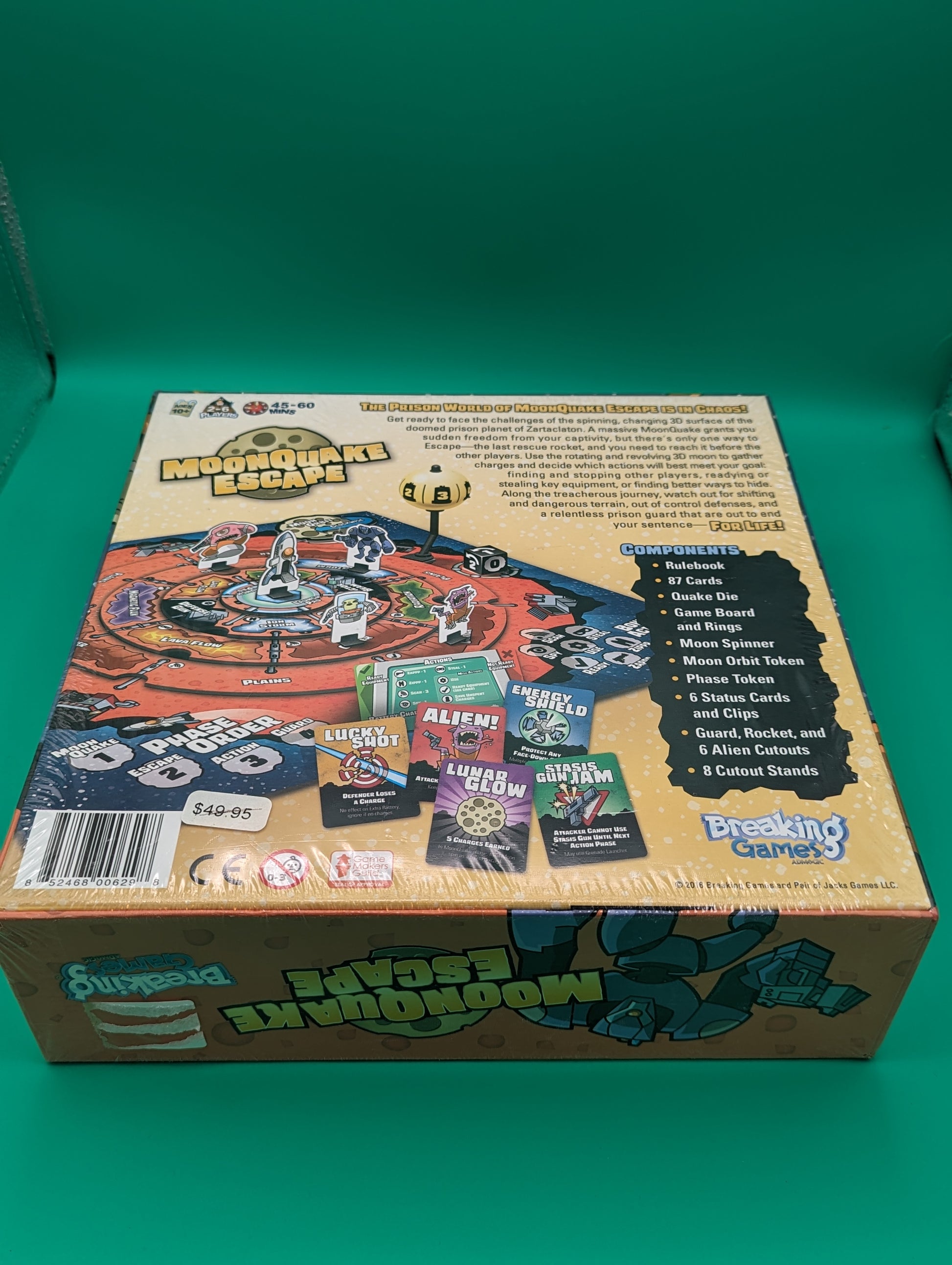 Moonquake Escape (2016) - New Board Game (Sealed) - Breaking Games Toys & Hobbies:Games:Board & Traditional Games:Contemporary Manufacture JJJambers Jamboree   