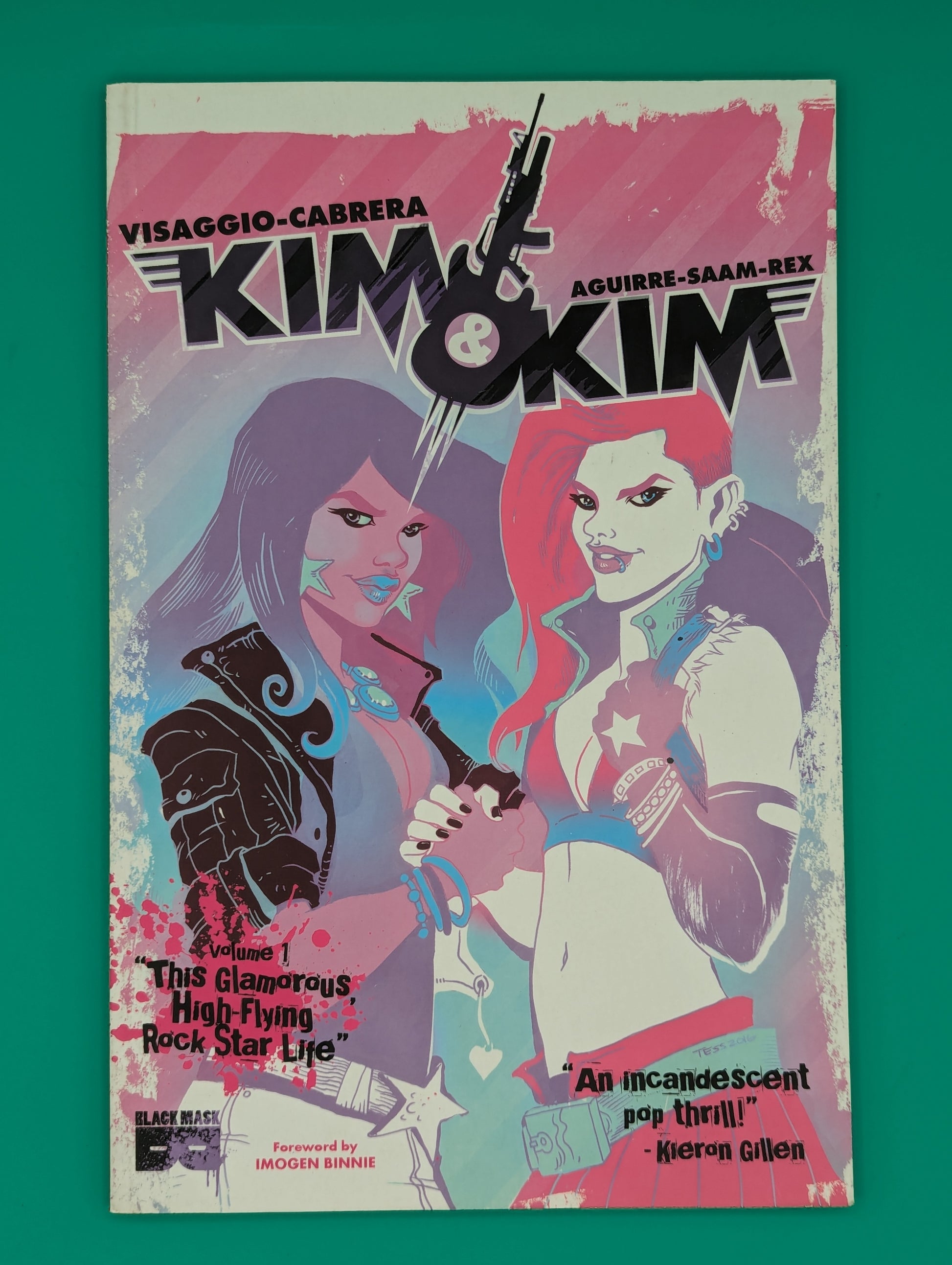 Kim & Kim Vol. 1 (2018): This glamorous high-flying rock star life - Black Mask TPB Collectibles:Comic Books & Memorabilia:Comics:Comics & Graphic Novels JJJambers Vintage Vault   