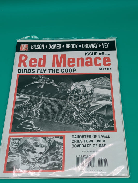 Red Menace #5 (2007) - Wildstorm Comics Collectibles:Comic Books & Memorabilia:Comics:Comics & Graphic Novels JJJambers Vintage Vault   