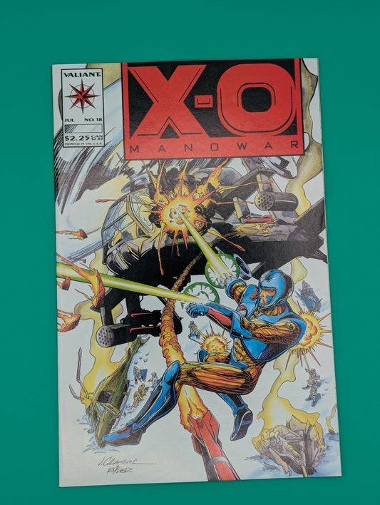 X-O Manowar #18 (1993) - Valiant Comic Collectibles:Comic Books & Memorabilia:Comics:Comics & Graphic Novels JJJambers Jamboree