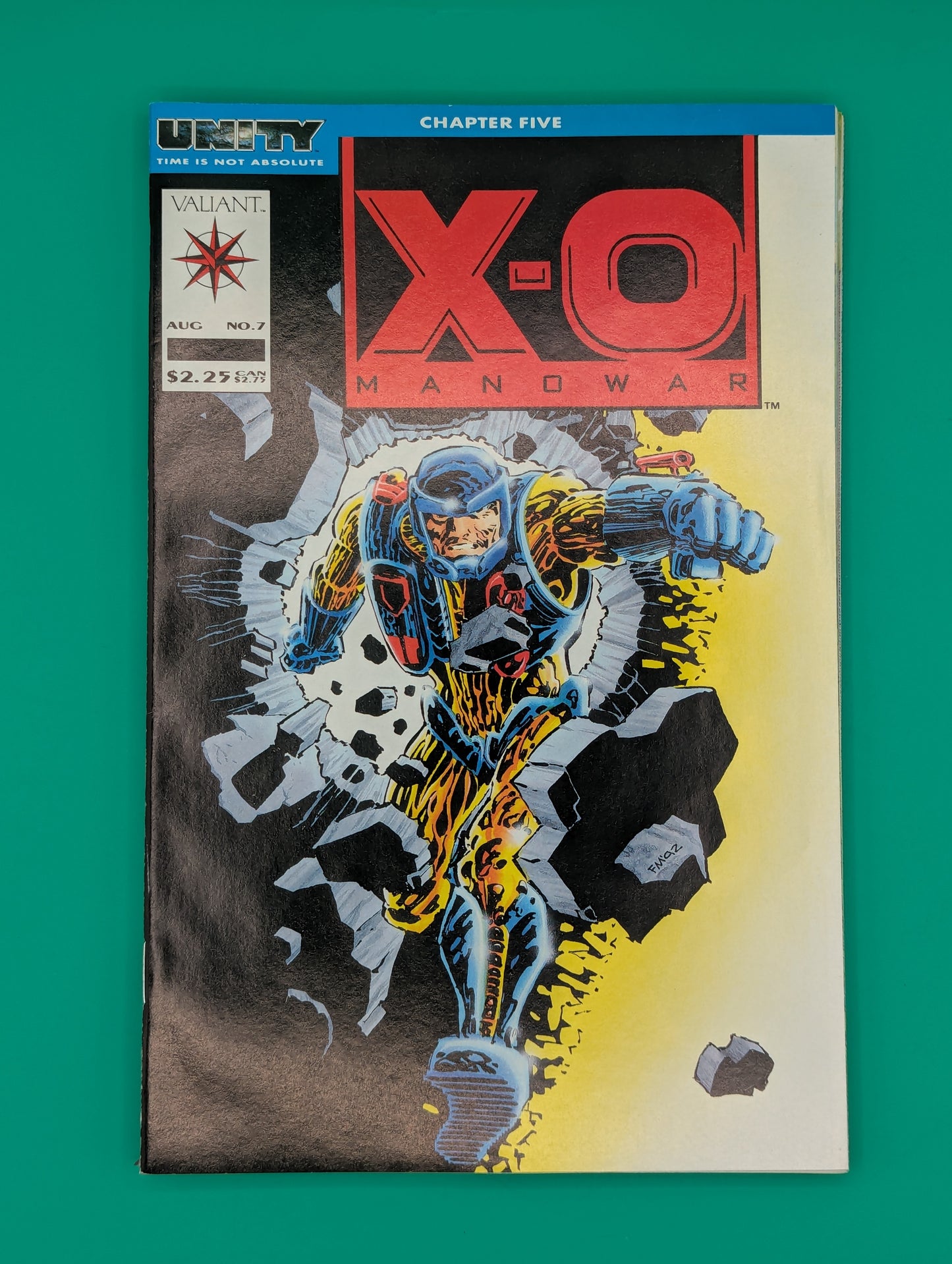 X-O Manowar #7 (1993) - Valiant Comic Collectibles:Comic Books & Memorabilia:Comics:Comics & Graphic Novels JJJambers Jamboree