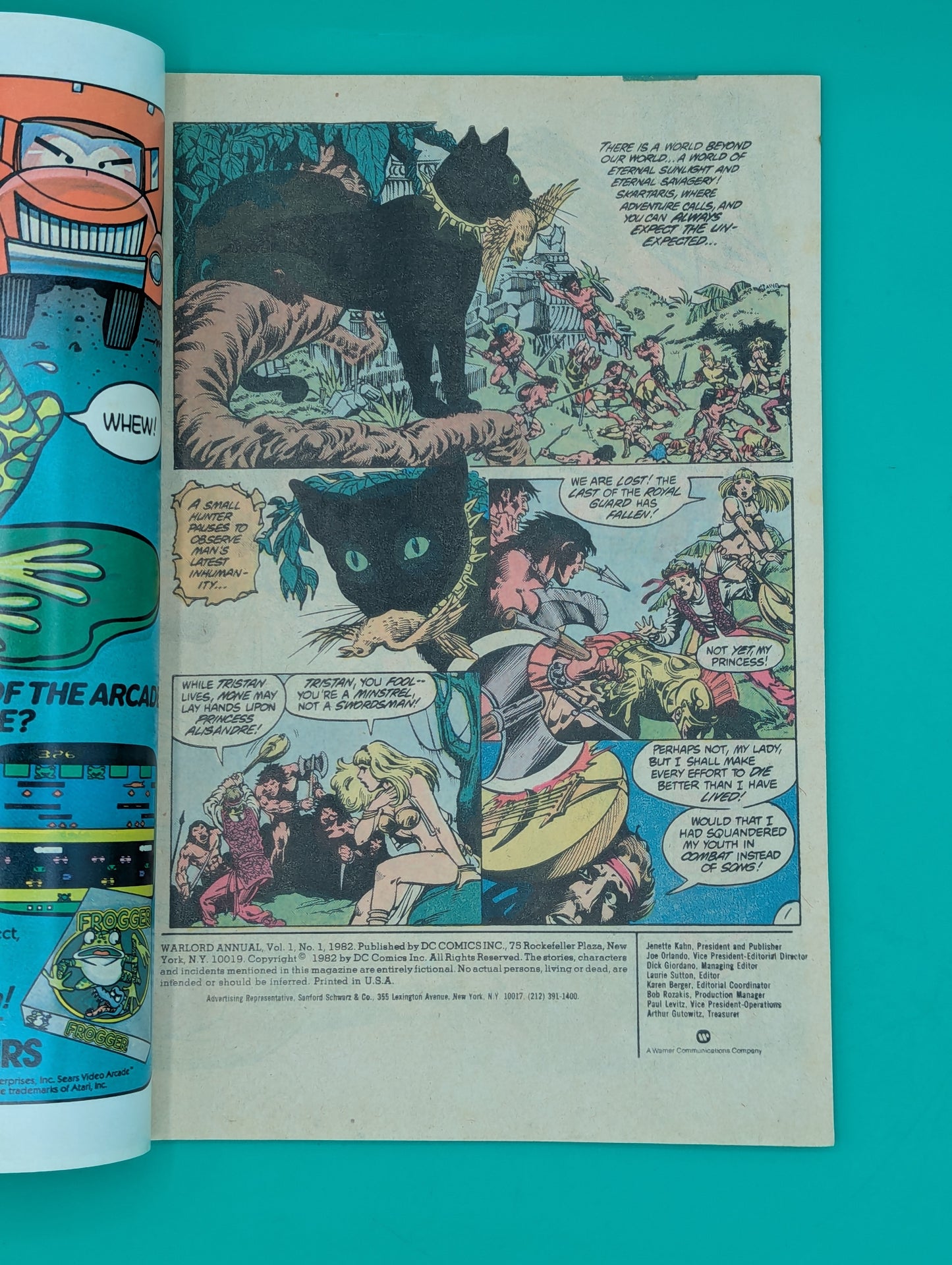 Warlord Annual: Enter the Lost World of... #1 (1982) - DC Comic - VG+ Collectibles:Comic Books & Memorabilia:Comics:Comics & Graphic Novels JJJambers Jamboree