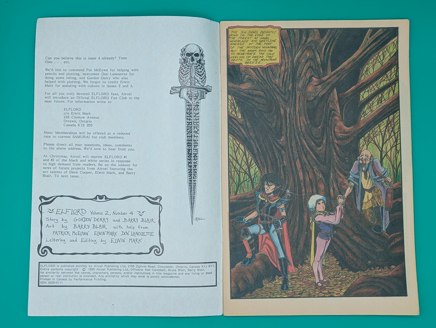 Elflord Vol. 2 #4 (1986) - Aircel Comics - FN Collectibles:Comic Books & Memorabilia:Comics:Comics & Graphic Novels JJJambers Jamboree