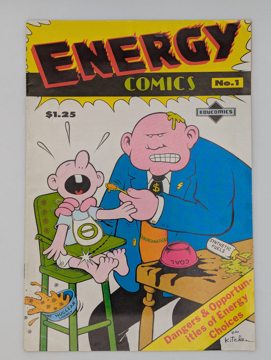Energy Comics #1 (1980) - Educomics - FN Collectibles:Comic Books & Memorabilia:Comics:Comics & Graphic Novels JJJambers Vintage Vault