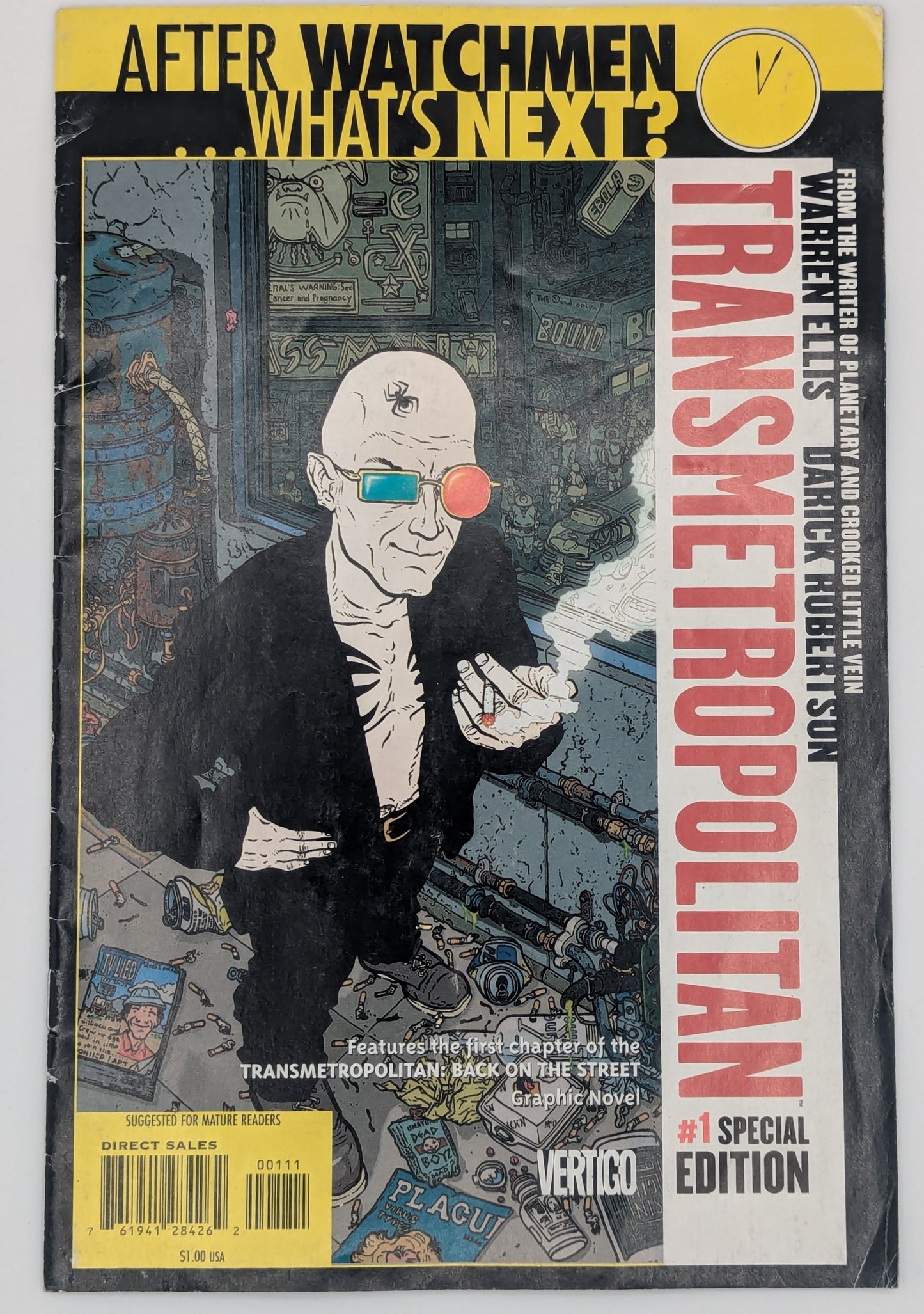 Transmetropolitan #1 Special Edition (1997) - Vertigo Comic - FN/VF Collectibles:Comic Books & Memorabilia:Comics:Comics & Graphic Novels JJJambers Jamboree