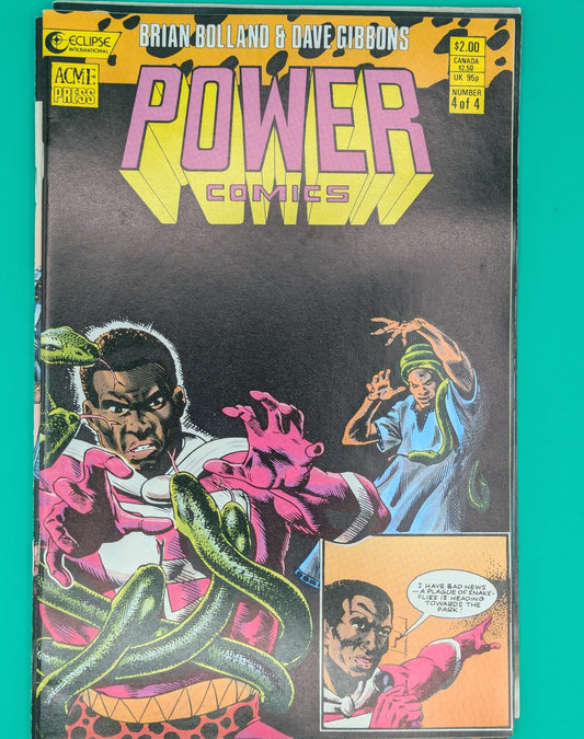 Power #4 of 4 - Eclipse Comics Collectibles:Comic Books & Memorabilia:Comics:Comics & Graphic Novels JJJambers Vintage Vault   