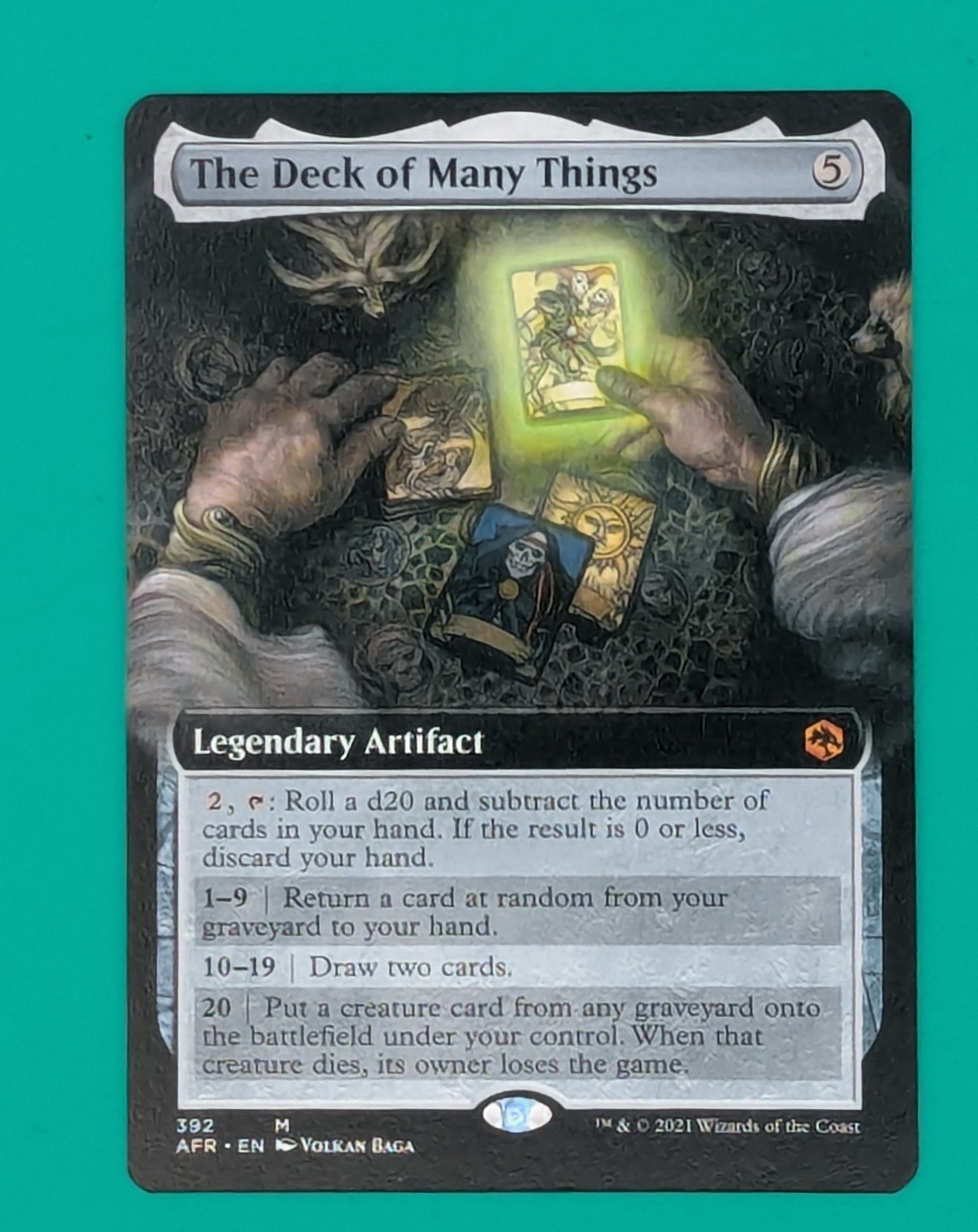 The Deck of Many Things: Adventures in the Forgotten Realms MTG single Toys & Hobbies:Collectible Card Games:CCG Individual Cards JJJambers Vintage Vault   