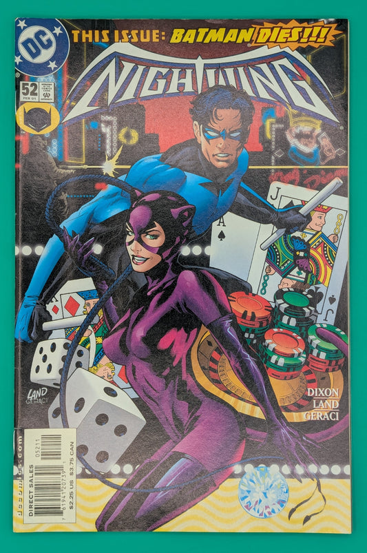 Nightwing #52: Batman Dies!!! (2001) - DC Comics Collectibles:Comic Books & Memorabilia:Comics:Comics & Graphic Novels JJJambers Jamboree