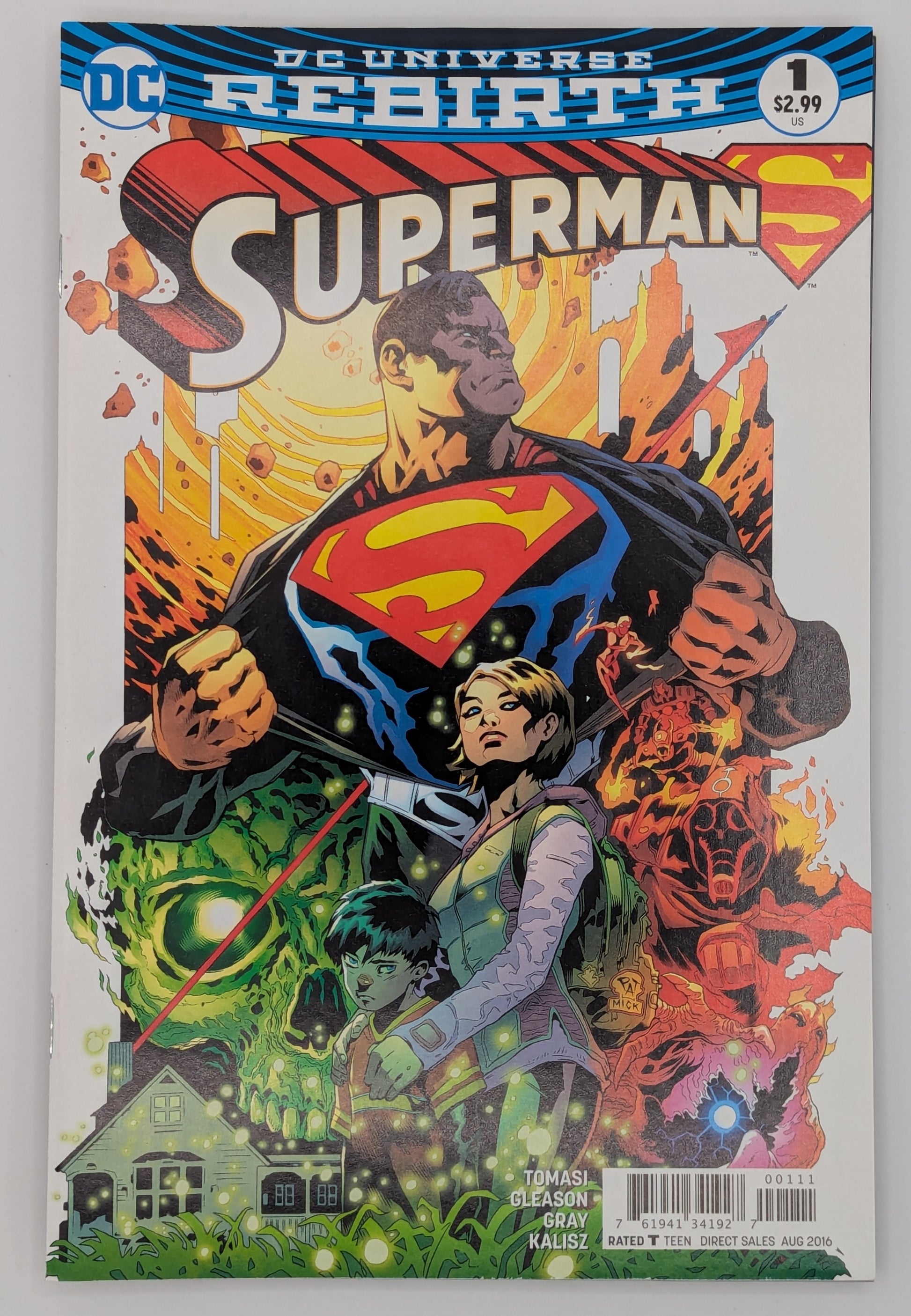 Superman, Rebirth #1 (2016) - DC Comic - VF Collectibles:Comic Books & Memorabilia:Comics:Comics & Graphic Novels JJJambers Jamboree