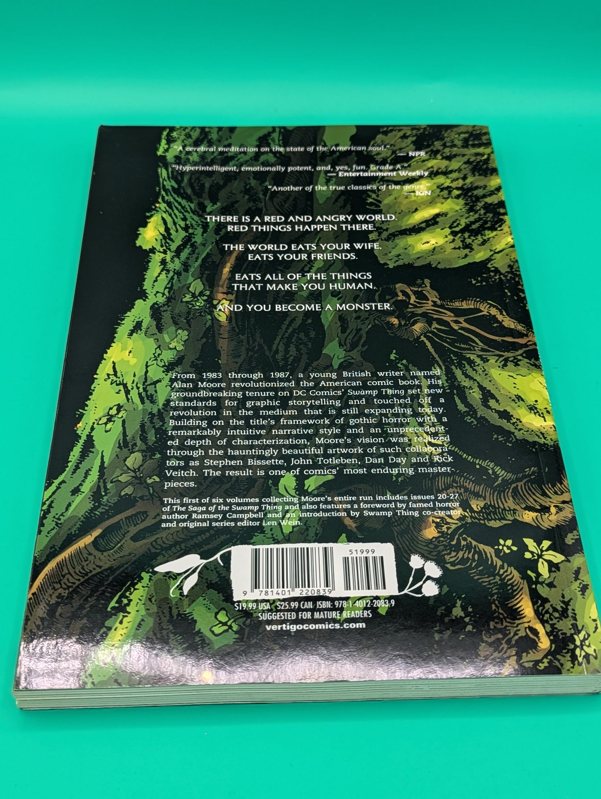 Saga of the Swamp Thing: Book One (2012) - Vertigo TPB Collectibles:Comic Books & Memorabilia:Comics:Comics & Graphic Novels JJJambers Vintage Vault   