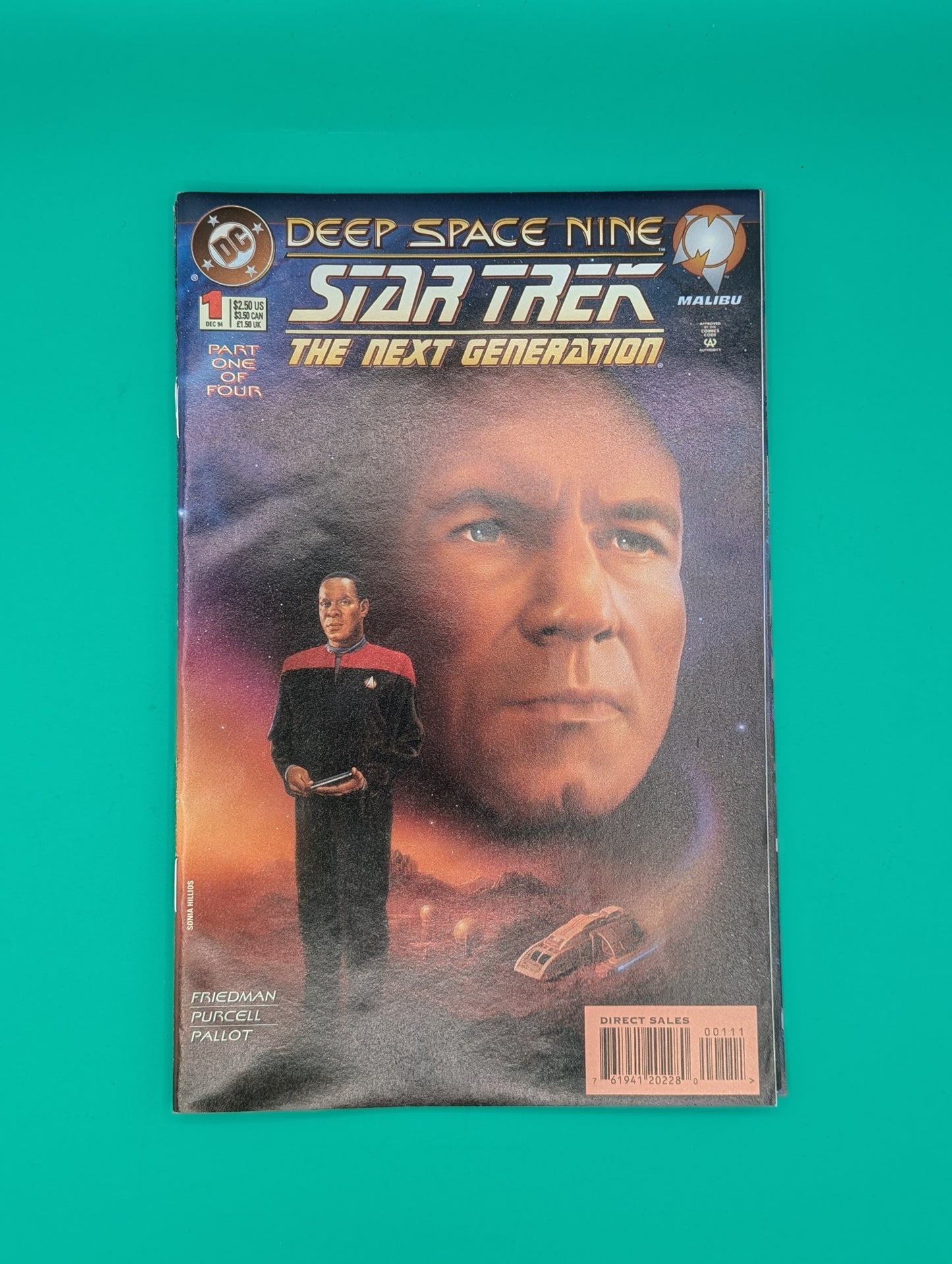 Star Trek: The Next Generation Deep Space Nine #1 (1994) Part 1 of 4 - DC & Malibu Comics