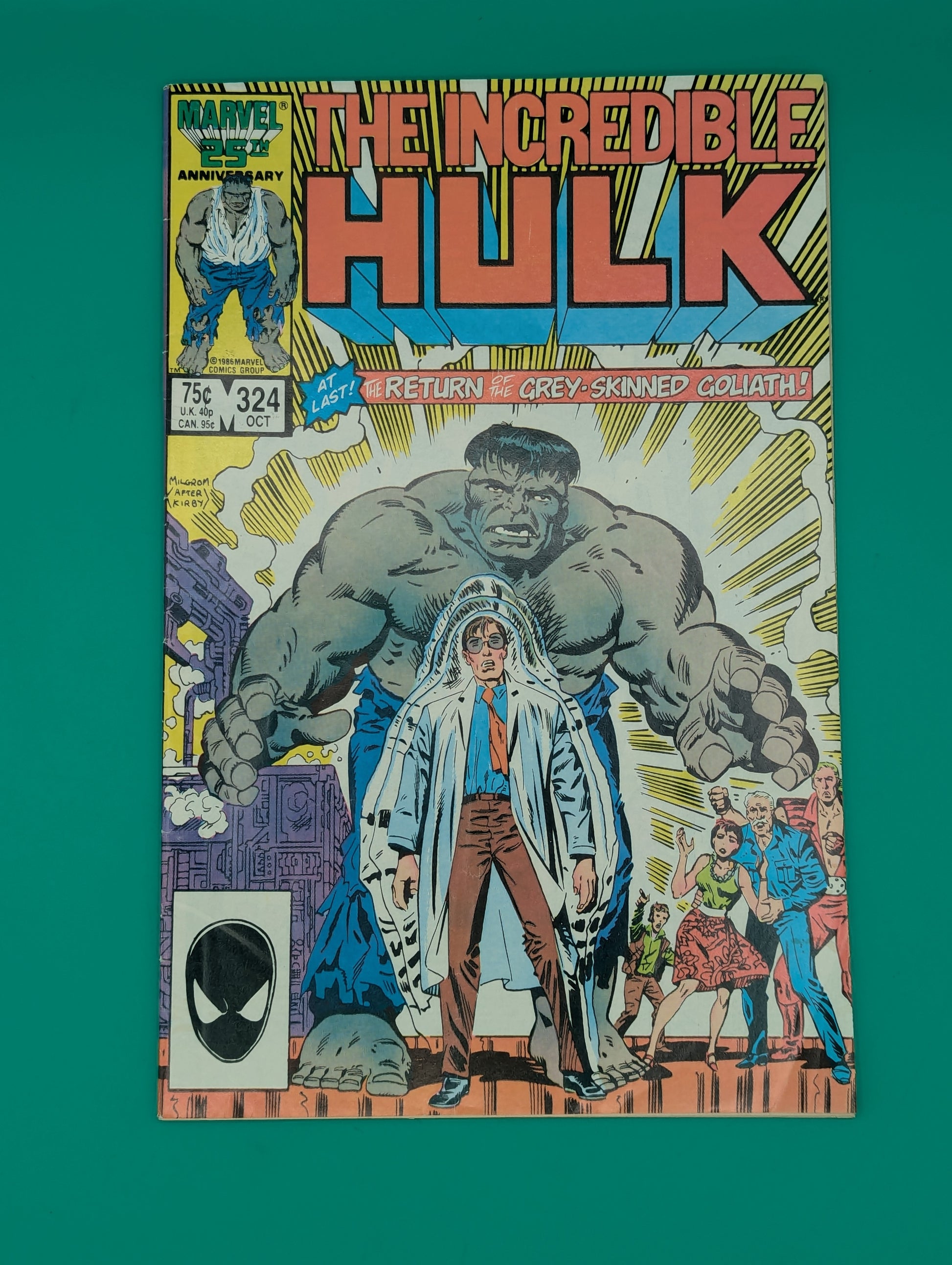 Incredible Hulk, The #324: At Last! The Return of the Grey-Skinned Goliath! (1986) - Marvel Comic Collectibles:Comic Books & Memorabilia:Comics:Comics & Graphic Novels JJJambers Jamboree