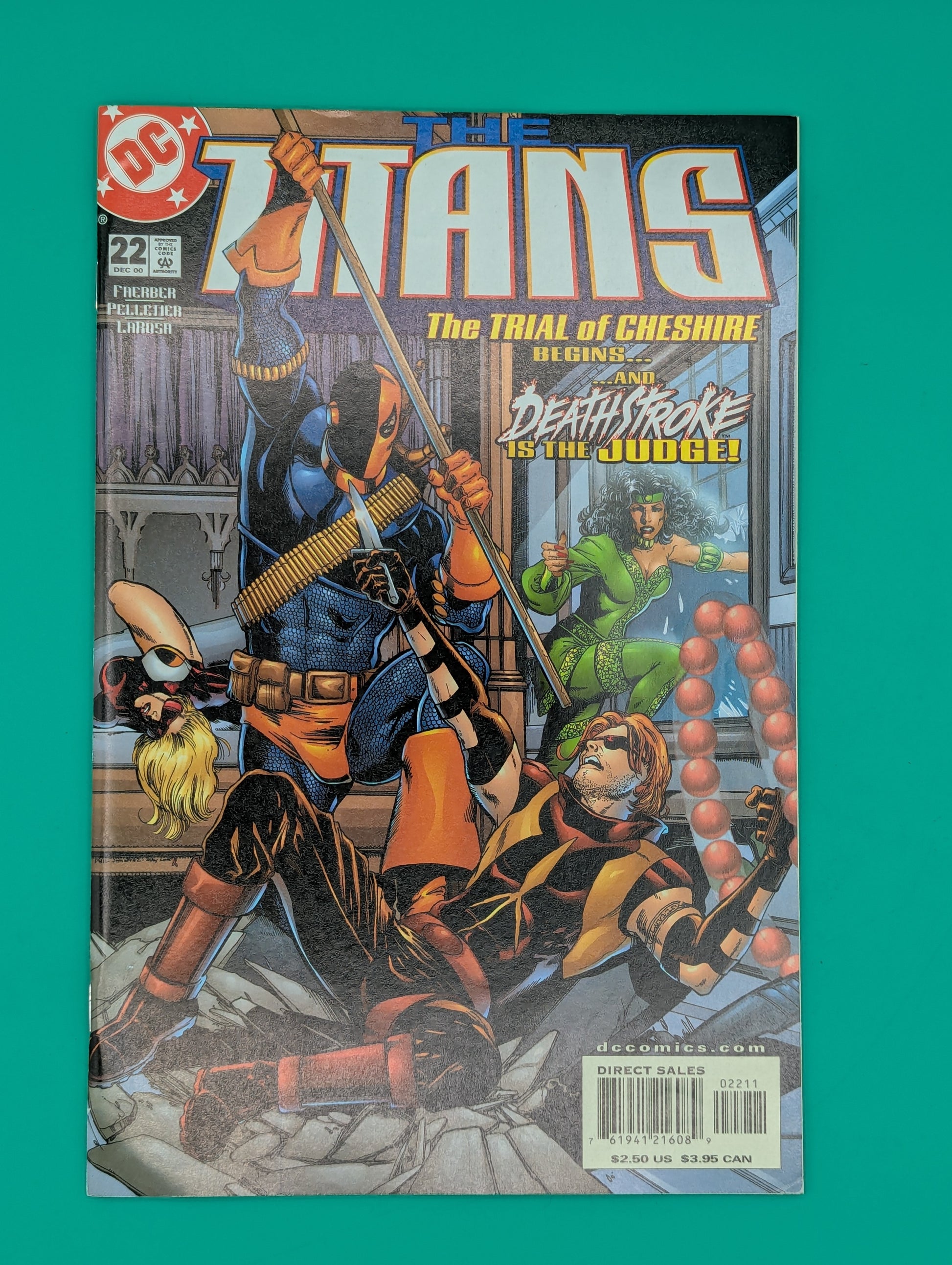 Titans, The #22: The Trial of Cheshire Begins! (2001) - DC Comic Collectibles:Comic Books & Memorabilia:Comics:Comics & Graphic Novels JJJambers Jamboree