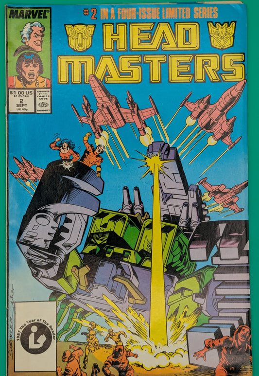 Transformers: Headmasters #2 (1987) - Marvel Comic - FN Collectibles:Comic Books & Memorabilia:Comics:Comics & Graphic Novels JJJambers Jamboree