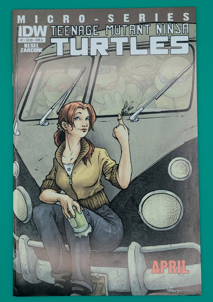 Teenage Mutant Ninja Turtles [TMNT] Micro Series: April #7 Cover A (2012) - IDW Comics Collectibles:Comic Books & Memorabilia:Comics:Comics & Graphic Novels JJJambers Vintage Vault   