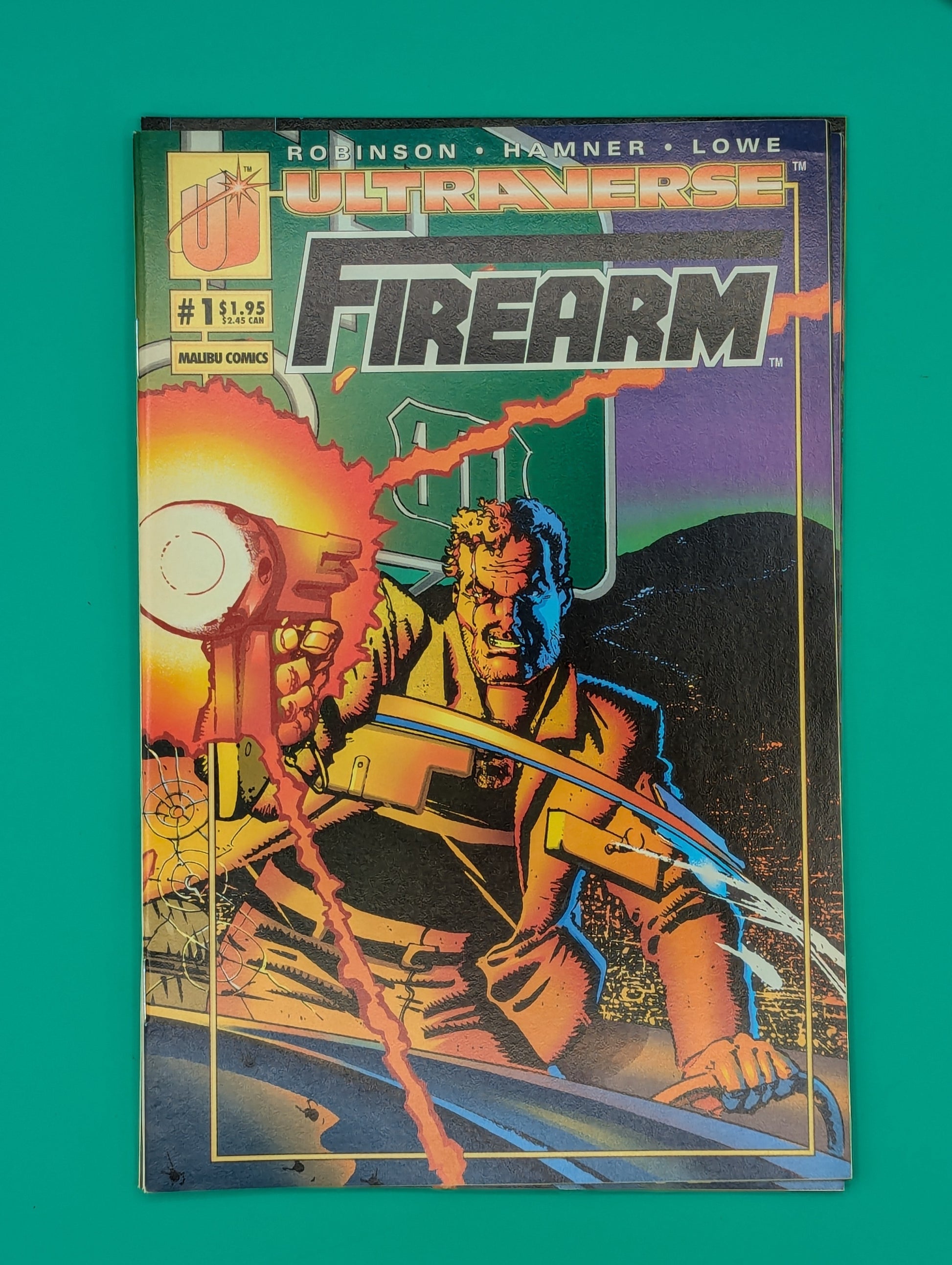 Firearm #1 (1993) - Malibu Comics Collectibles:Comic Books & Memorabilia:Comics:Comics & Graphic Novels JJJambers Vintage Vault   