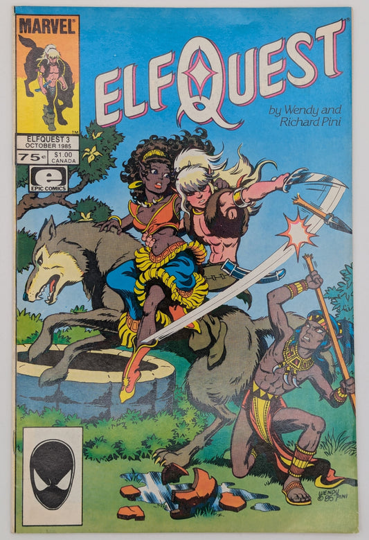 Elfquest #3 (1986) - Marvel/Epic Comics Collectibles:Comic Books & Memorabilia:Comics:Comics & Graphic Novels JJJambers Jamboree