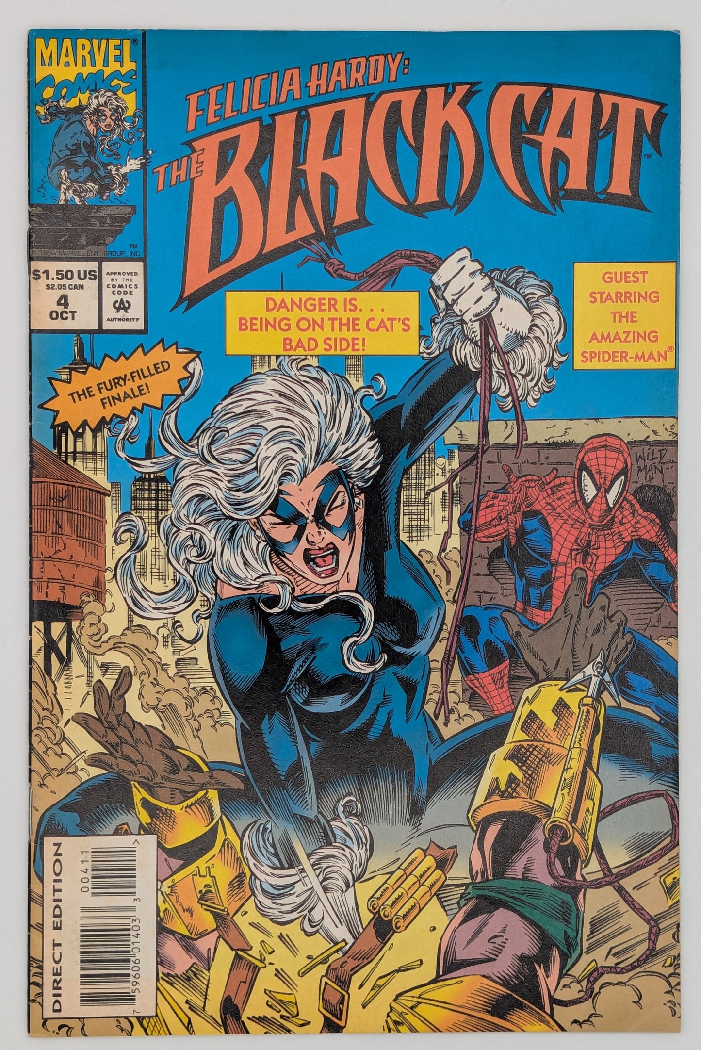 Felicia Hardy: The Black Cat #4 (1994) - Marvel Comic - VF Collectibles:Comic Books & Memorabilia:Comics:Comics & Graphic Novels JJJambers Jamboree